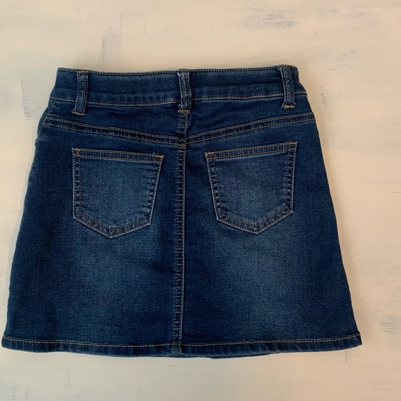 Girls Denim Skirt Sz M - Picture 2 of 3